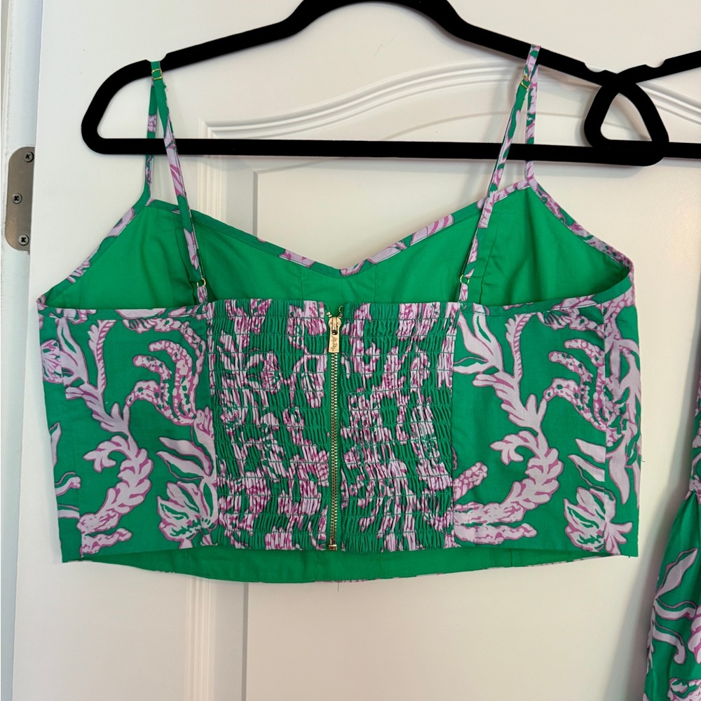 Lilly Pulitzer - Winslow Cotton Maxi Set (never worn) - Picture 3 of 5